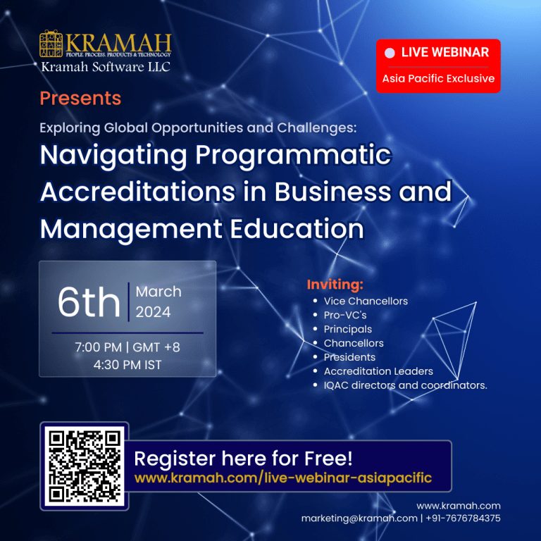 Accreditation Analytics Software by Kramah Software