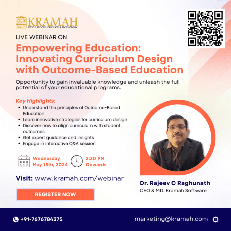 Kramah Software Webinar Invitation