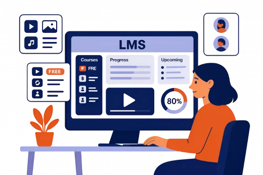 KI-LMS Learning management system software for higher education